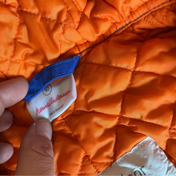 Blue Kids One Piece Snowsuit Hanna Anderson size 3t - Picture 4 of 5